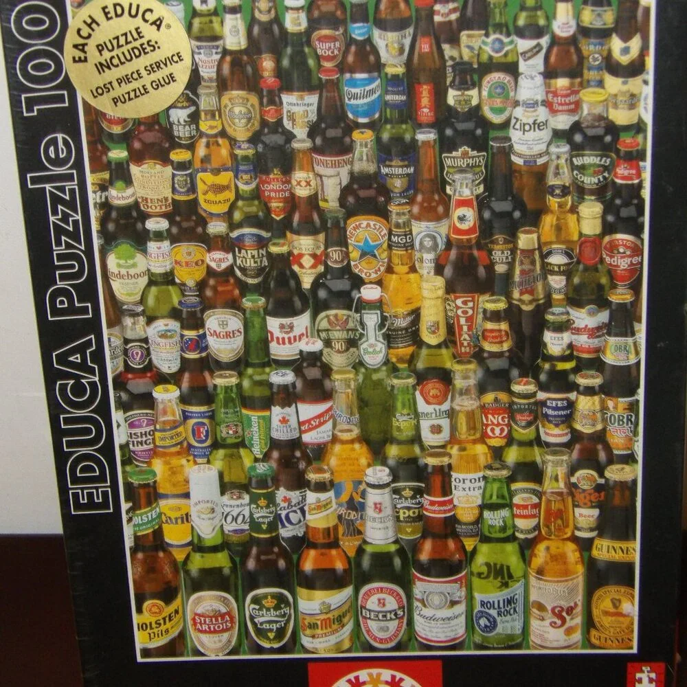 BEERS Educa 1000 Piece Jigsaw Puzzle new